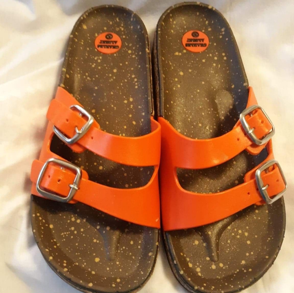 Charles alberts women's double strap cork 6